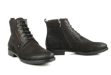 black shoes