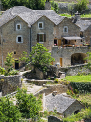 Gorges du Tarn, village