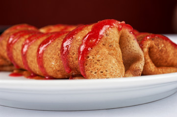 Pancakes with cottage cheese