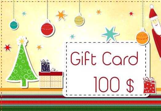 gift card - image is available without text, too