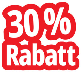 30 % Rabatt