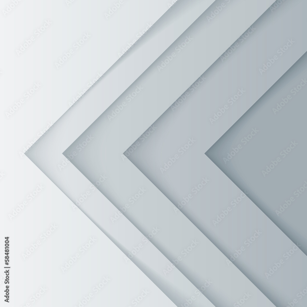Aufkleber abstract gray and white triangle shapes background