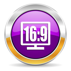 16 9 display icon