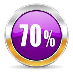 70 percent icon