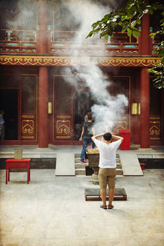 Beijing, Lama Temple - Yonghe Gong Dajie  