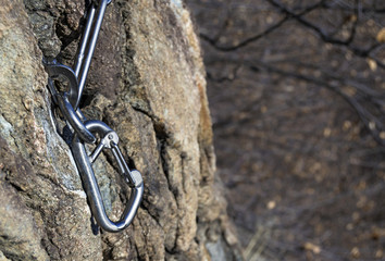 sosta arrampicata montagna