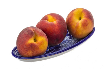 Bright ripe peaches