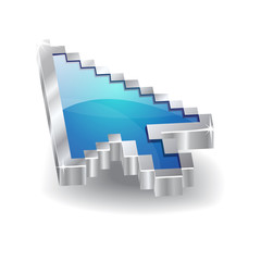 Fototapeta premium 3d Glossy Vector Icon