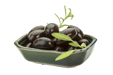 Black gigant olives