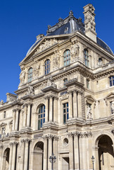 Fototapeta na wymiar The Louvre in Paris