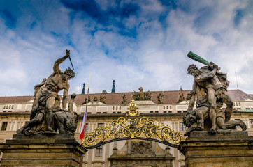 Prague Castle gate