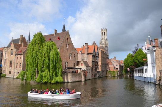 Bruges en Belgique.