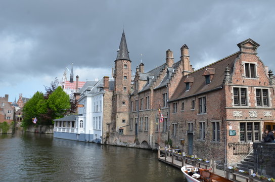 Bruges en Belgique.