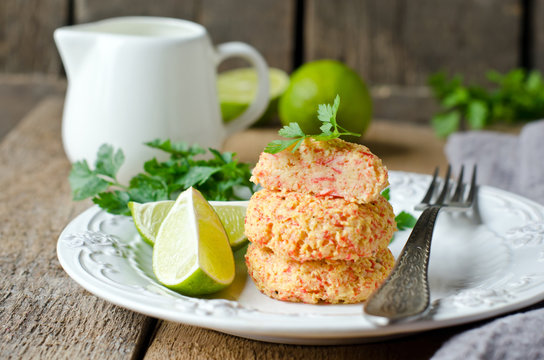 Cutlets Of Crab Meat