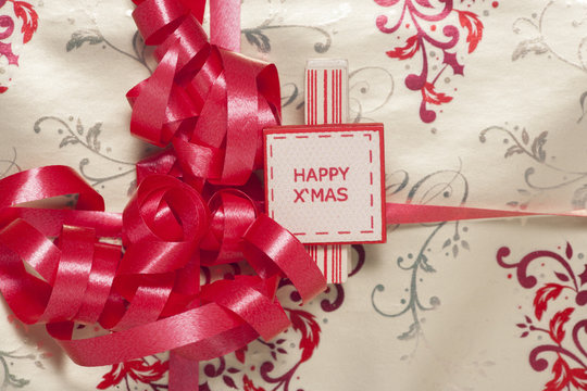 Christmas present background