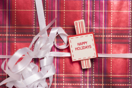 Christmas present background