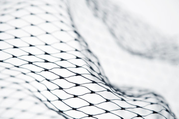 Close up of net texture background