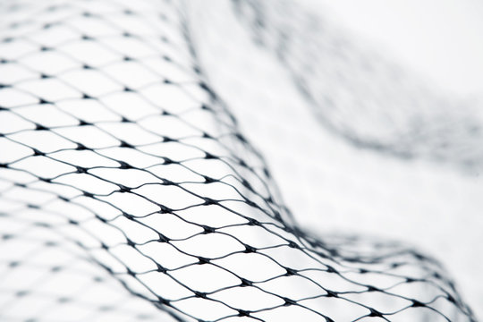 Close Up Of Net Texture Background