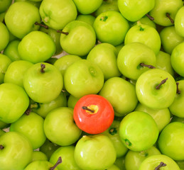 Assorted artificial fruits