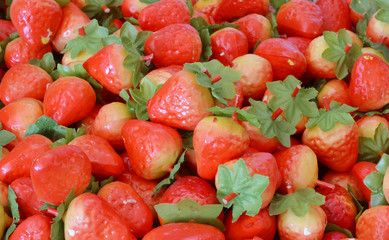 Assorted artificial fruits