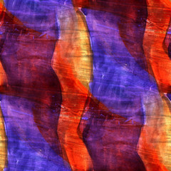 seamless red, blue cubism abstract art Picasso texture watercolo - obrazy, fototapety, plakaty
