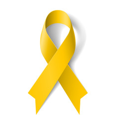 Yellow ribbon. - 58510286