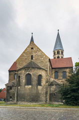 Fototapeta na wymiar The Church of Our Lady in Halberstadt, Germany