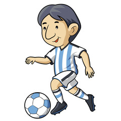 Soccer Kid Cartoon
