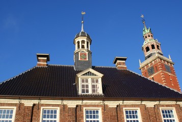 Leer Rathaus und Waage