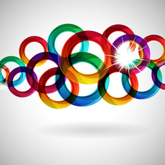 Obraz premium Abstract background with design elements.