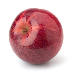 red apples isolated on white background
