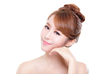 Obraz premium beautiful Skin care woman Face