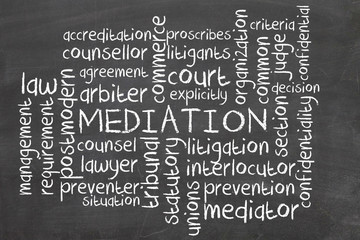 Word cloud for Mediation