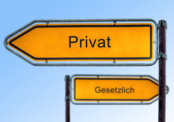 Strassenschild 5 - Privat