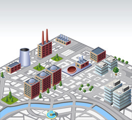 urban and industrial buildings