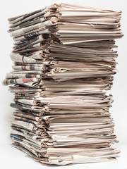 Zeitungsstapel