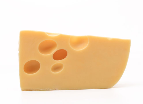 Close up of cheese slice