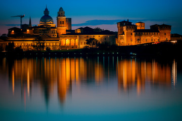 Mantova, blue hour