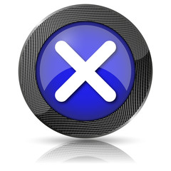 Obraz premium X close icon