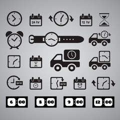 clocks icons