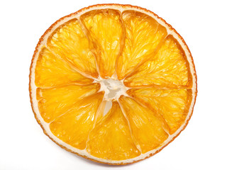Getrocknete Apfelsinenscheibe