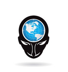 People head world Logo