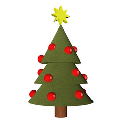 3D Christmas tree