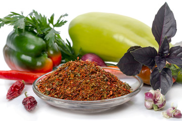 Ingredients for dry spices