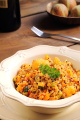 Quinoa with vegetables