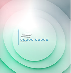 Abstract blue wave blur vector background