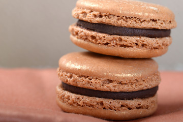 Delicious Chocolate Macaron Cookies