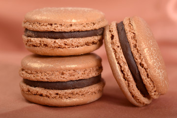 Delicious Chocolate Macaron Cookies