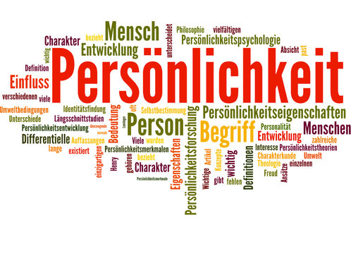 Persönlichkeit (Charakter, Person, Individualität)