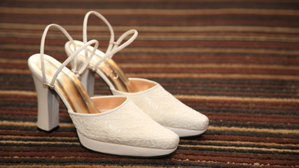 Elegant and stylish bridal shoes